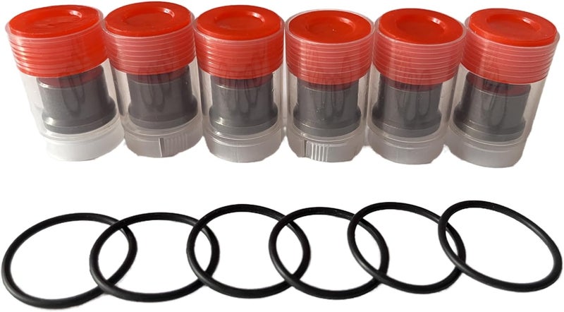 AWauto 191 Delivery Valve 2418552159 Replacement for Dodge Ram 5.9L Cummins engines, Ram 2500/3500 (2003-2007) 6 Pcs with Holder O-Rings,2 418 552 15 - Image 2